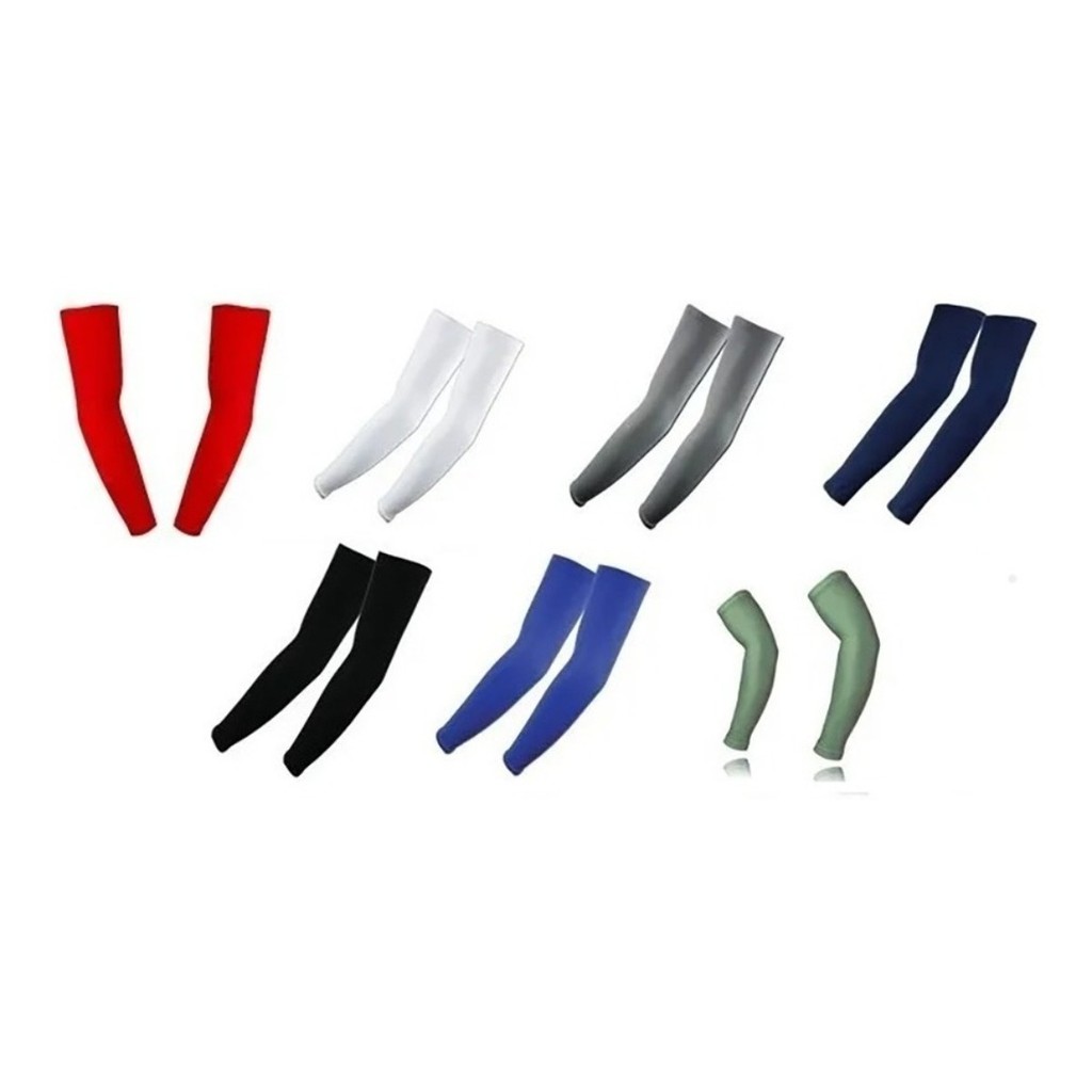 OUTLET Kit 5 Pares Manguito Manga Protetor Braço Proteção Uv