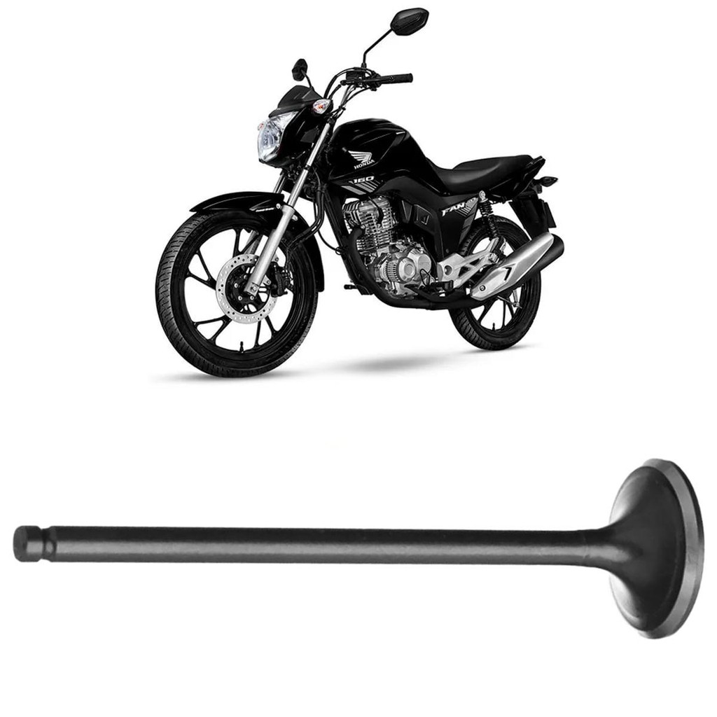 Válvula Escape Moto CG 160 NXR 160 Bros Vini Controlflex em Oferta na Shopee