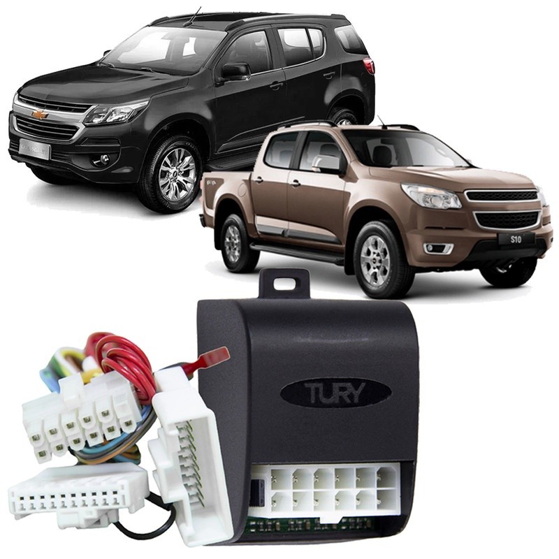 Módulo Tury Park 2.1 Rebatimento Retrovisor S10 Trailblazer 4 Fios Chevrolet Plug Play em Oferta na Shopee