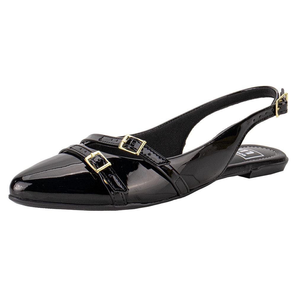 Sapato Feminino Mule Moleca Bico Fino Calce Fácil para Trabalho Dia a Dia em Oferta na Shopee