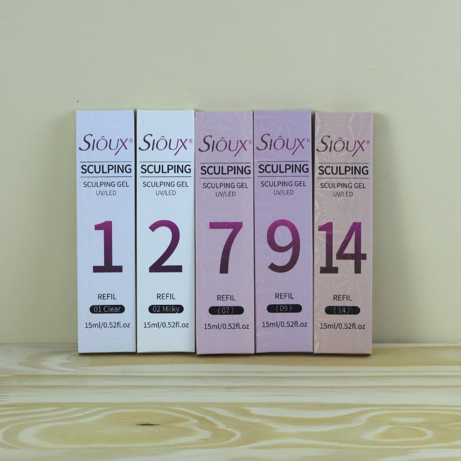 ATACADO, Sache Refil Gel Uv/Led Sioux Sculping - 15ml em Oferta na Shopee