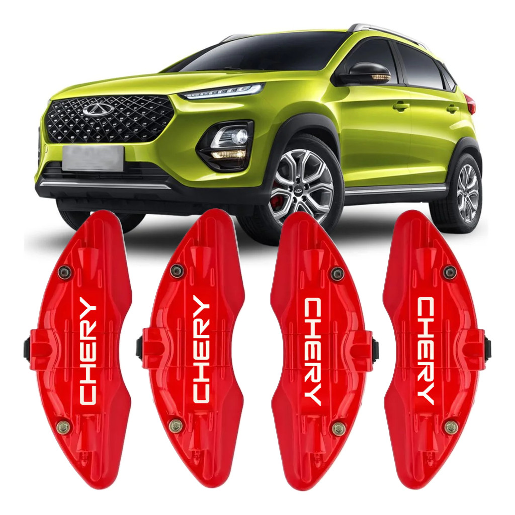Capa Pinça De Freio 4pç C/ Travas Chery Tiggo 3x 2021 2022