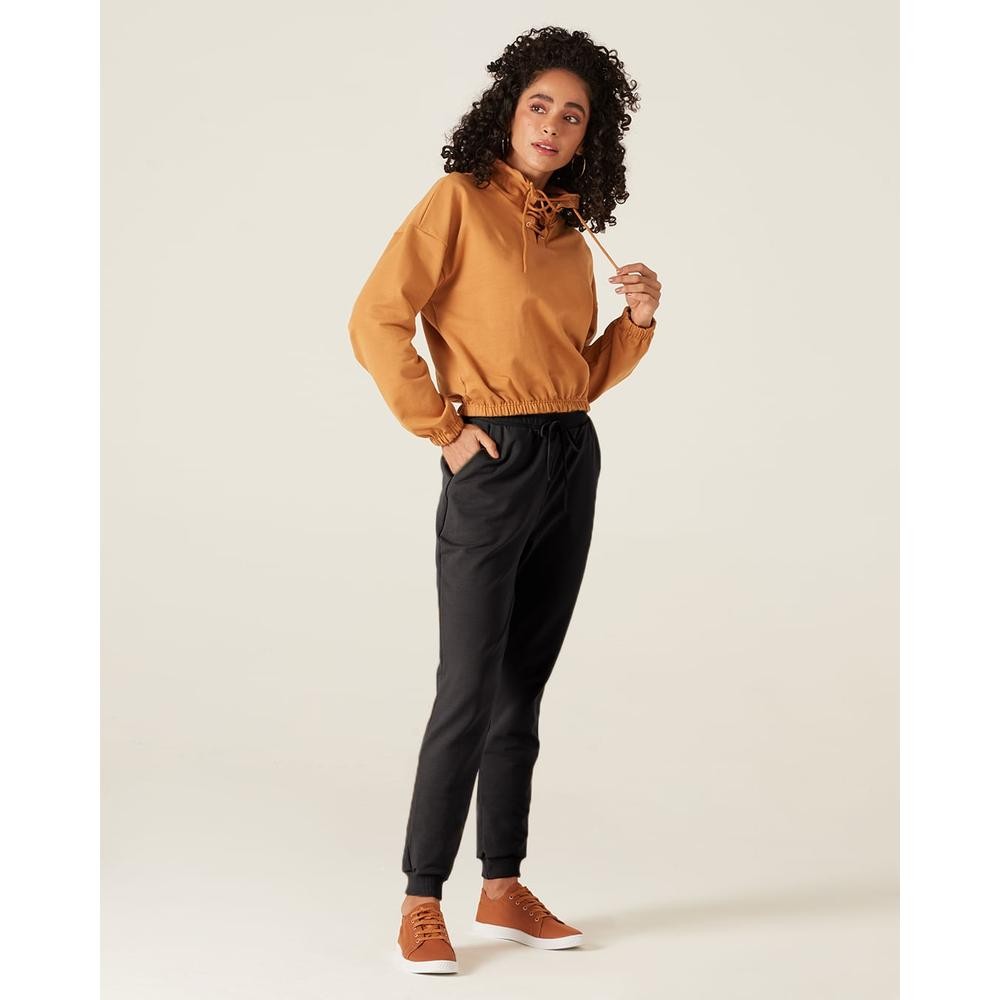 Calça Jogging Moletom Stretch Malwee em Oferta na Shopee