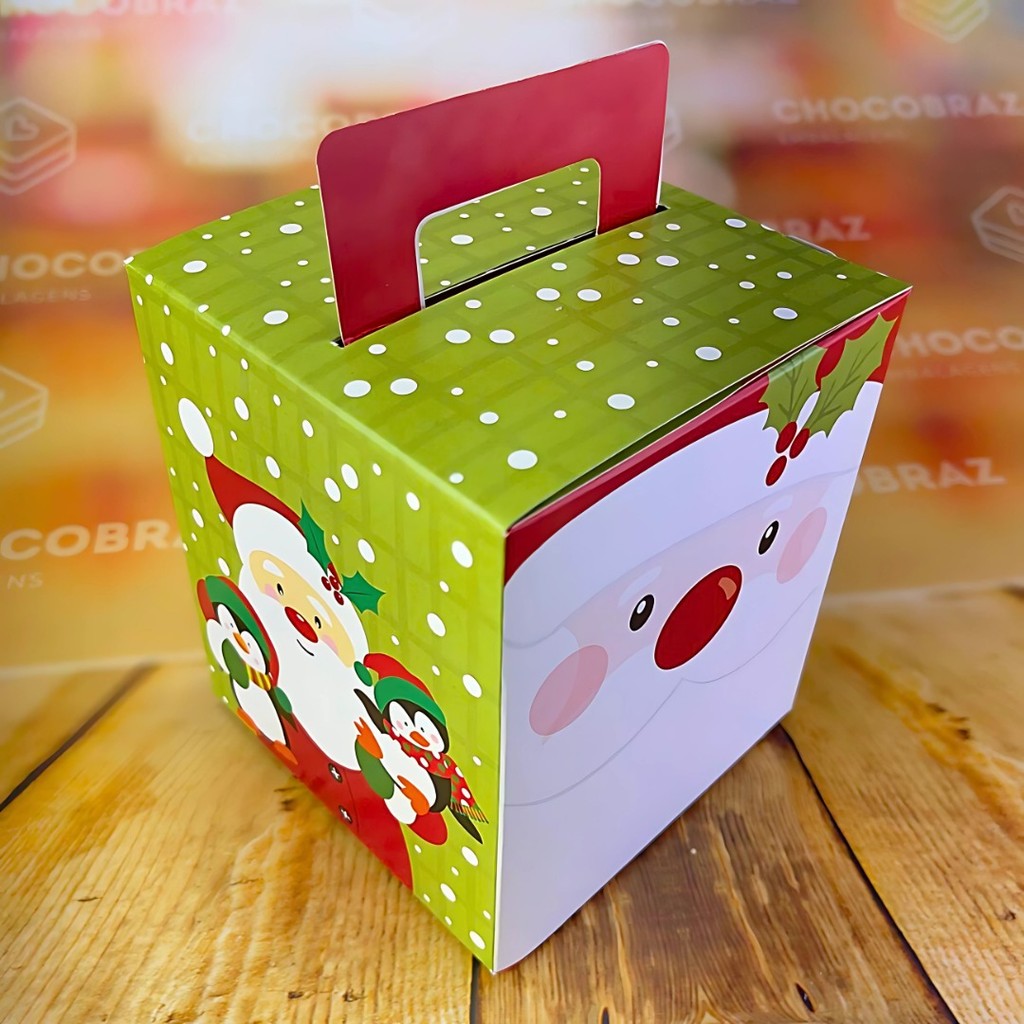 10 CAIXAS PARA PANETONE 250G NOEL HOHO OUTLET - D23 122335 - Stationery