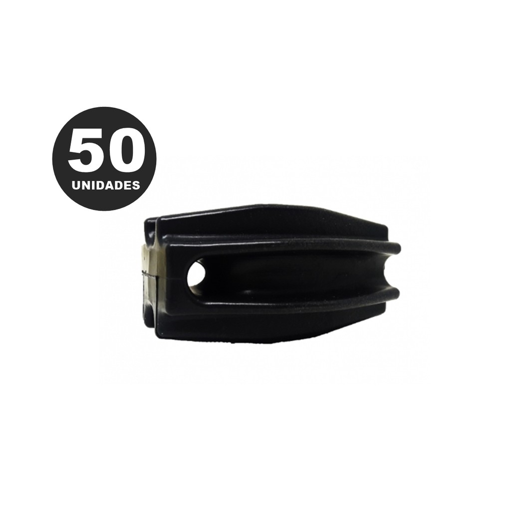 Isolador Castanha Cerca Eletrica Alta Qualidade Kit 50un
