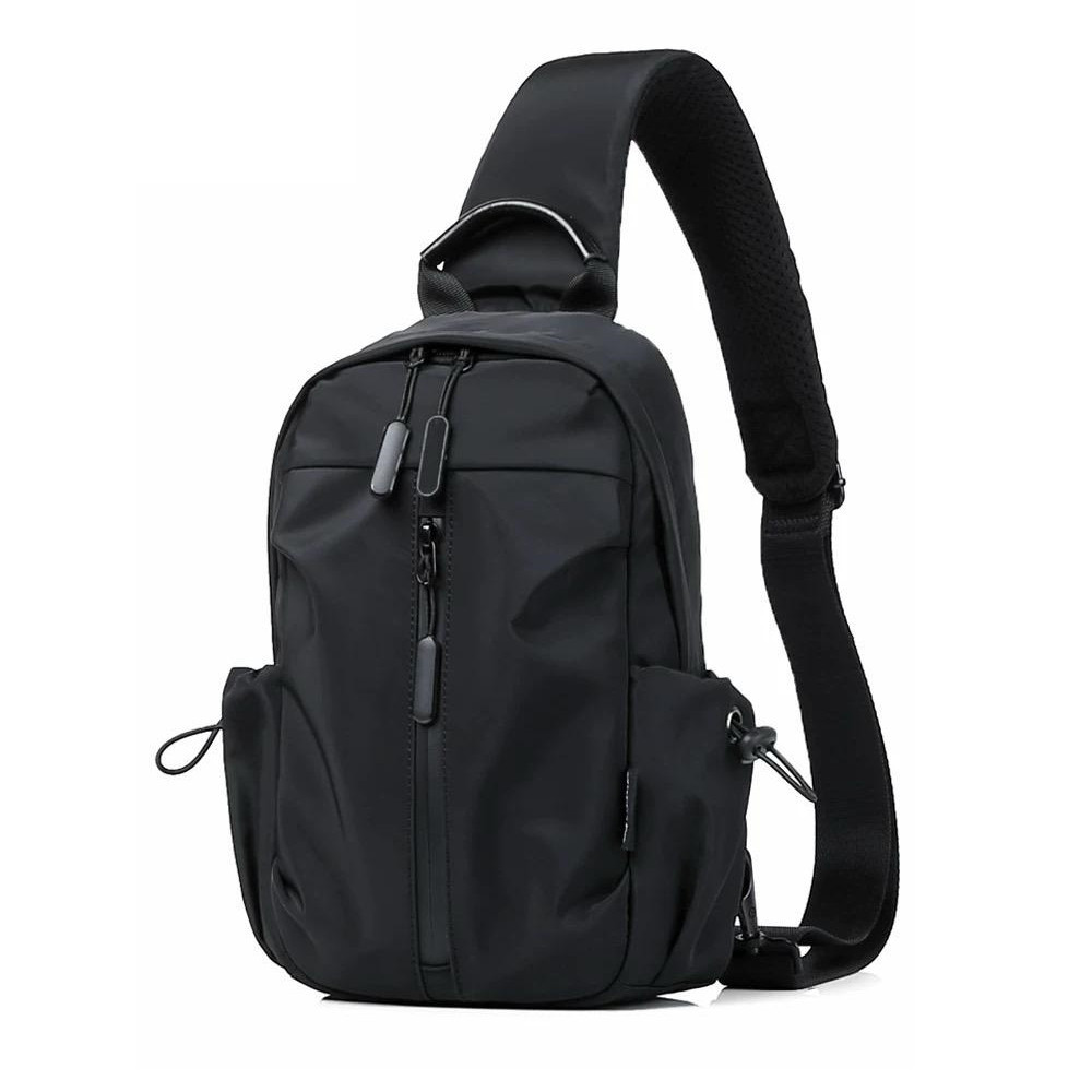 Bolsa Mochila Pochete Grande Transversal Masculino Chest Bags De Ombro Impermeável X066 VT em Oferta na Shopee