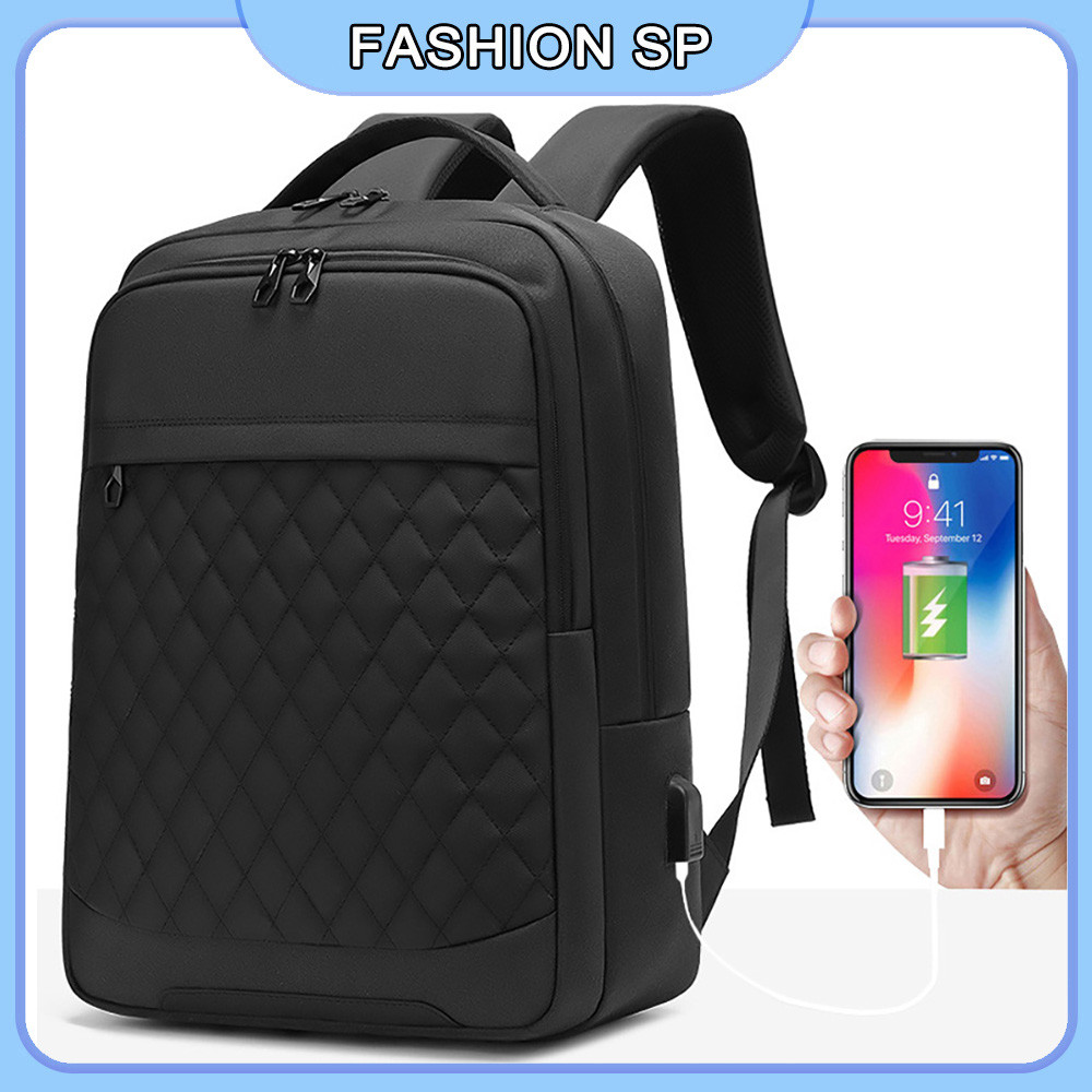 Mochila Escolar Masculina Multifuncional De Grande Capacidade À Prova D'água Mochila Para Laptop De Viagem