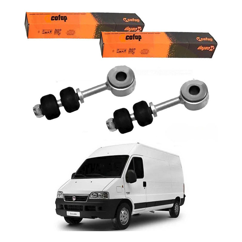 Par Bieleta Dianteira Cofap Fiat Ducato 2.3 2009 A 2017 em Oferta na Shopee