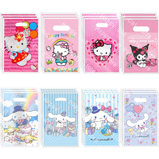 Hello Kitty Kulomi Cinnamoroll Sacos De Presente Decoração De Aniversário Alça Kawaii Saco De Doces Caixa Embalagem Chá em Oferta na Shopee