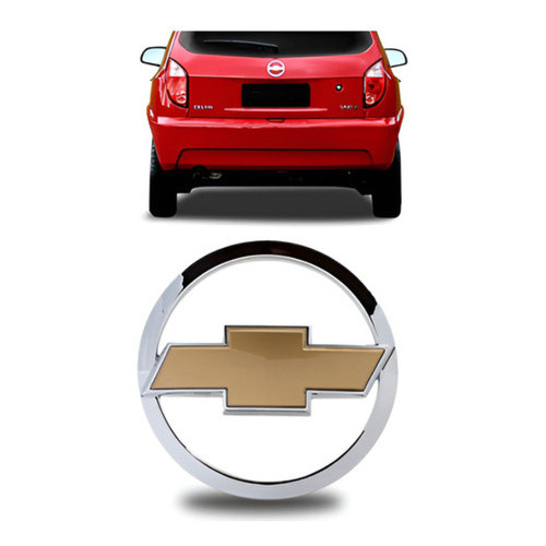 Emblema Logo Tampa Traseiro GM Celta Prisma 2006 2007 2008 2009 2010 2011 Original