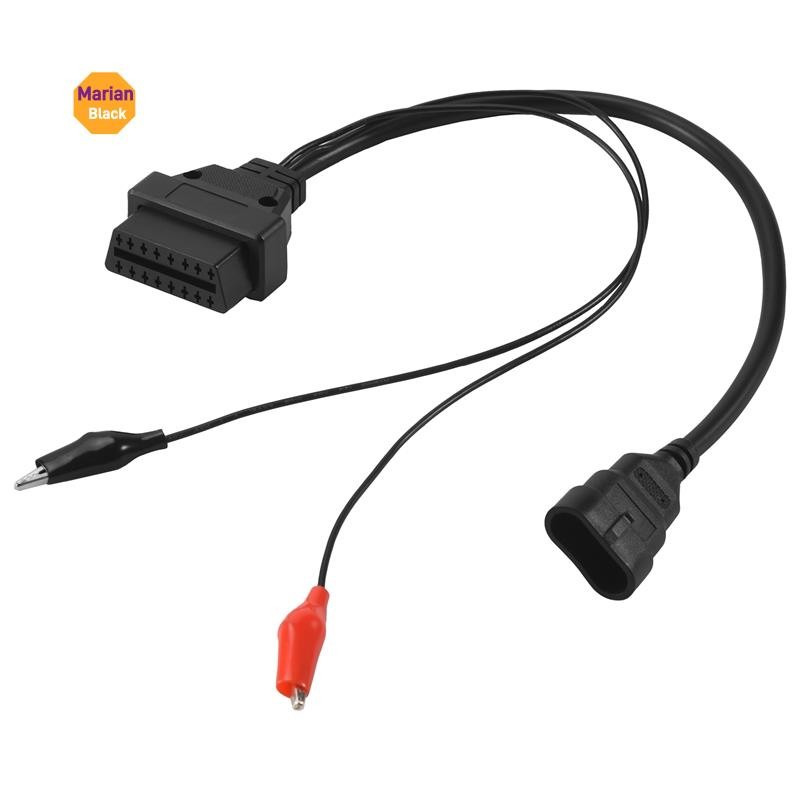 Para 3 Pinos A 16 OBDII OBD2 Obd-II Conector Adaptador Cabo De Carro Automático Diagnóstico De