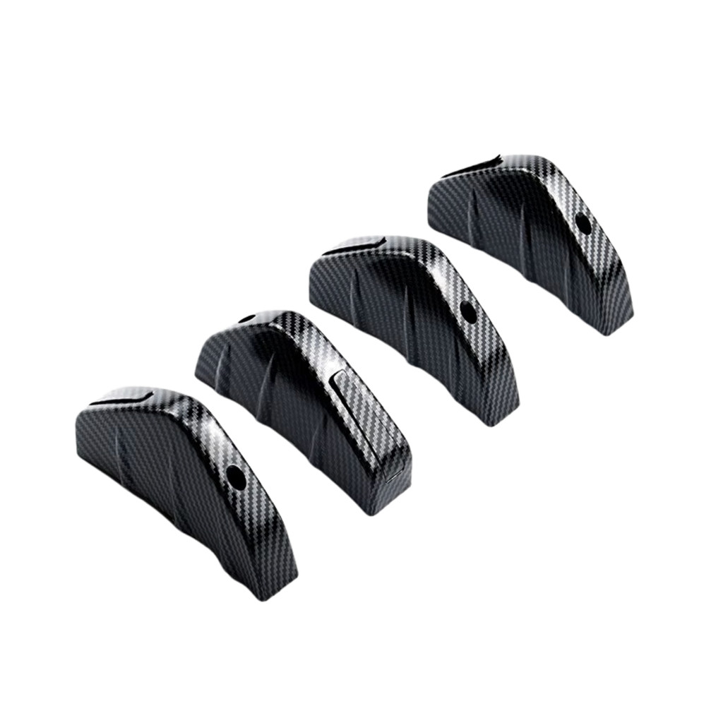 Difusor Traseiro Extrator Efeito Carbono Universal 4 Pontos