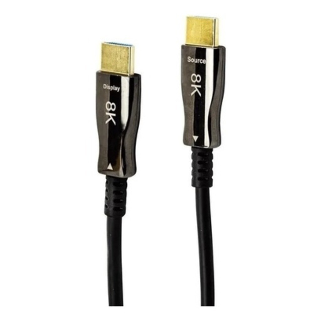 Cabo Compatível com HDMI 20 Metros Fibra 2.1 8k Optica Ultra Hd