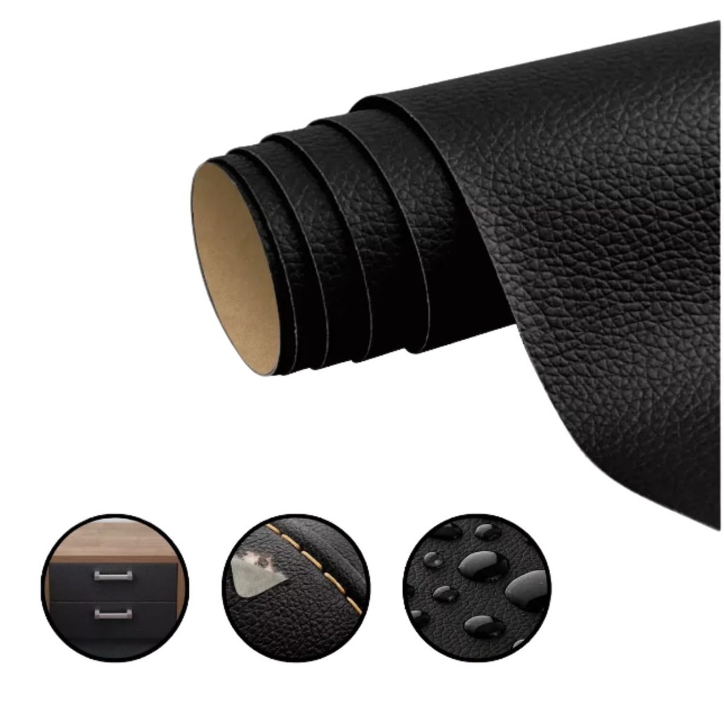 Reparo Couro Adesivo Moto Móveis Carro Sofa Autocolante