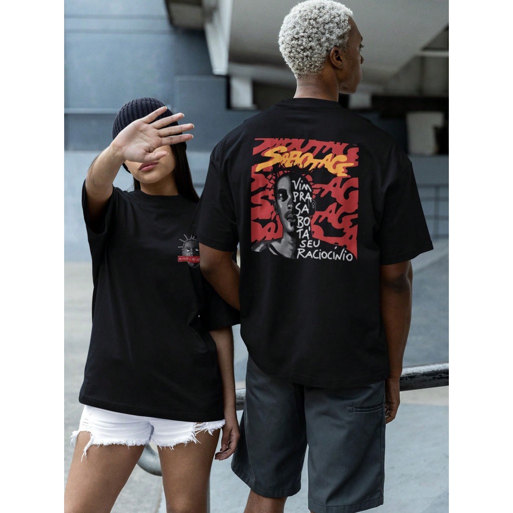 Camiseta Estilo de Rua Sabotage Lenda do Rap Nacional, Maestro do Canão Camiseta Streetwear Lançamento!!!