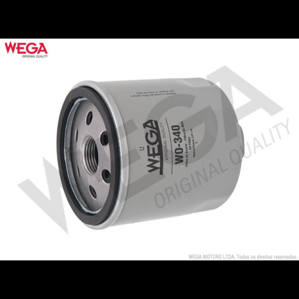 Filtro óleo Vw Crossfox 2005 a 2014 Wega WO-340 em Oferta na Shopee