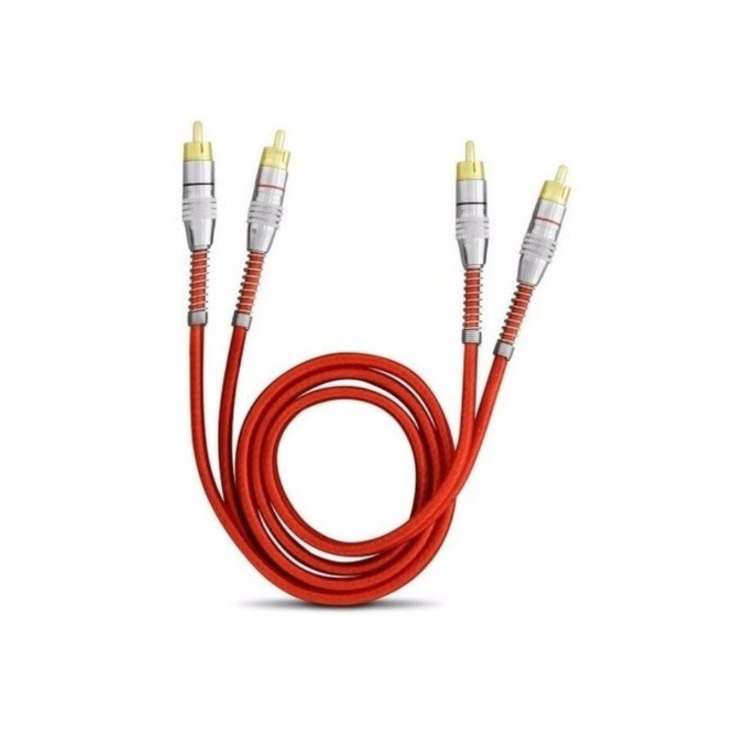 Cabo Rca Blindado 1 Metro Som Automotivo Universal Matte em Oferta na Shopee