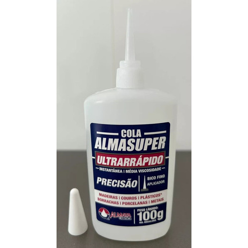 12 Colas Almasuper 100g Bico Fino - Ultra Rápido ULTRA RAPIDA — imagem 2 de 2