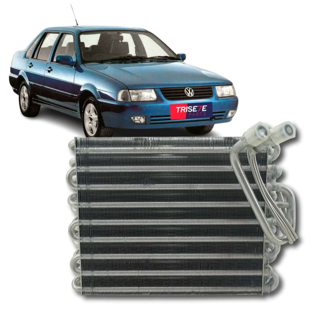 Evaporador VW Santana R134a - Tubo Aletado