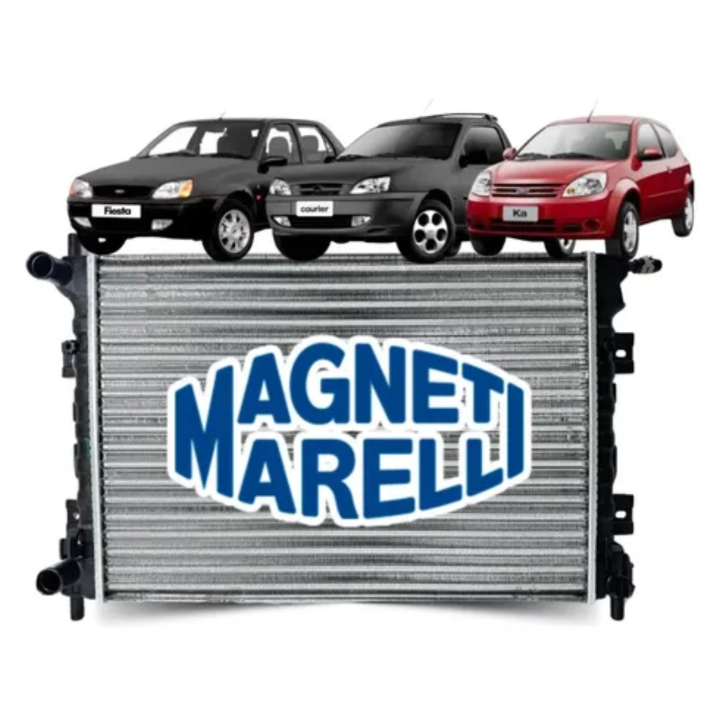 Radiador Magneti Marelli Ford KA 2008 2011 2013 Fiesta ate 2005 Courier - Spare Parts and Accessories for Vehicles