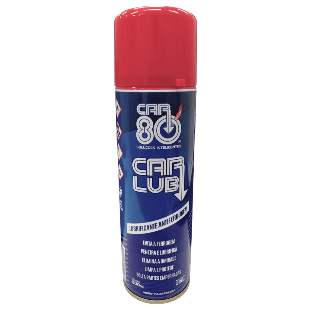 Lubrificante Anti Ferrugem Desengripante Multiuso Car Lub 300ml - 200g em Oferta na Shopee