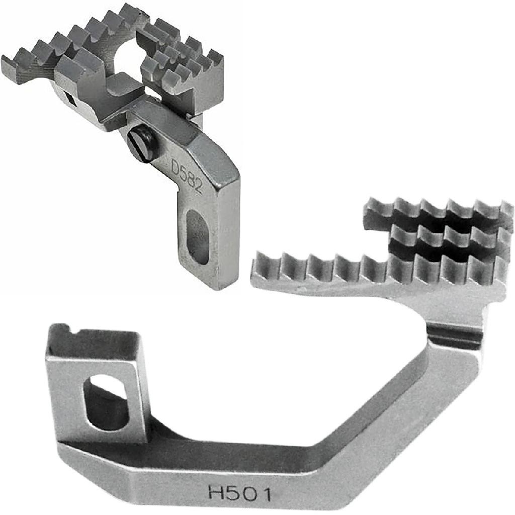 Dentes Dianteiro Traseiro Interlock Siruba 757f X2-56 Maquina Costura Pesada