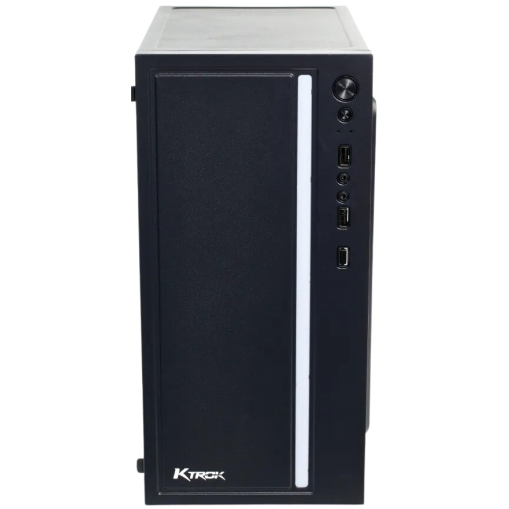 Gabinete PC Gamer LED Computador KTROK KT12 Com Fita Led