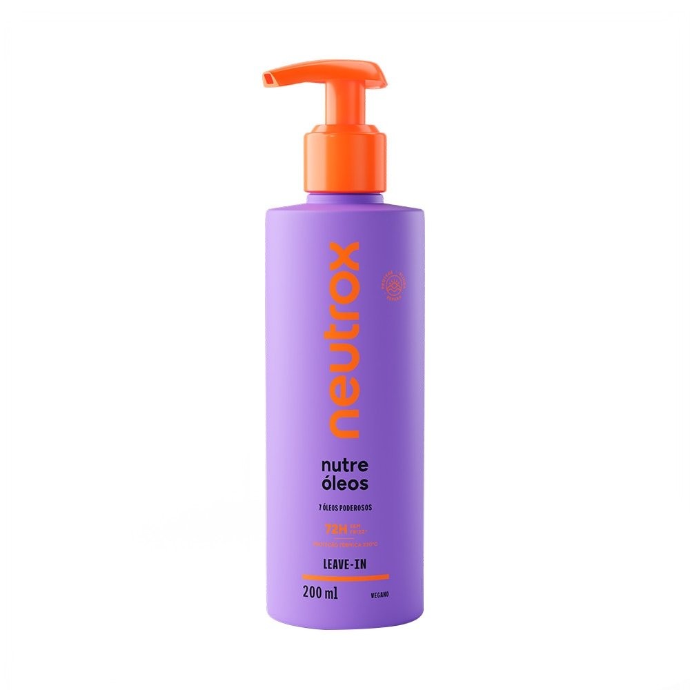 Leave-In Neutrox Nutre Óleos 200ml em Oferta na Shopee