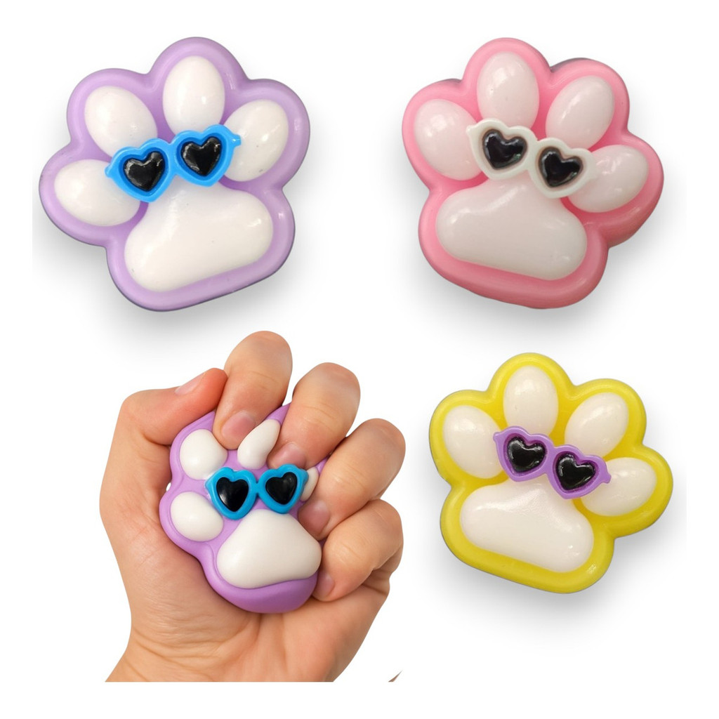 Taba Squishy Alívio Estresse Apertar Anti-stress Kawaii Tiktok Patinha Squishi Squeeze Sensorial em Oferta na Shopee