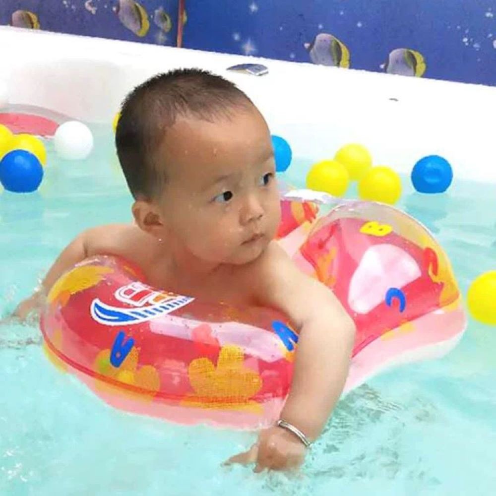 Bóia Inflável Infantil Baleia Com Aro Frontal Para Segurar Praia/Piscina Criança 3/4 Anos