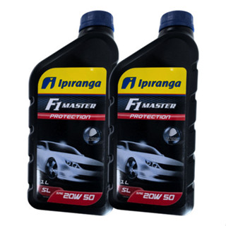 2 Litros De Óleo Motor Ipiranga F1 Master Protection 20w50 Sl em Oferta na Shopee