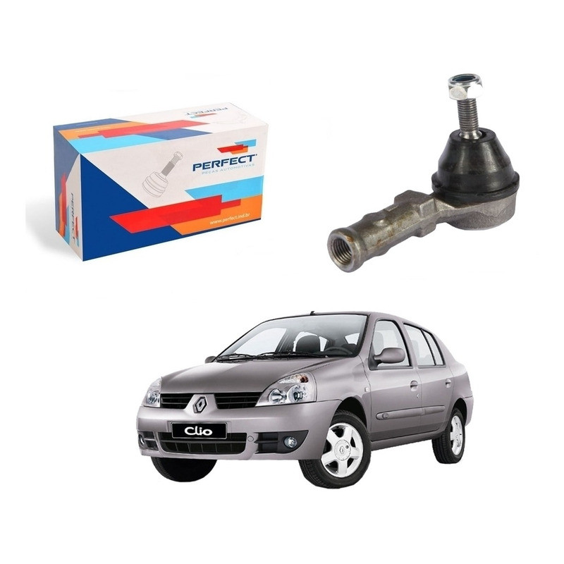 Terminal Direção Esquerdo Clio Sedan 1.0 1.6 2003 A 2007 em Oferta na Shopee