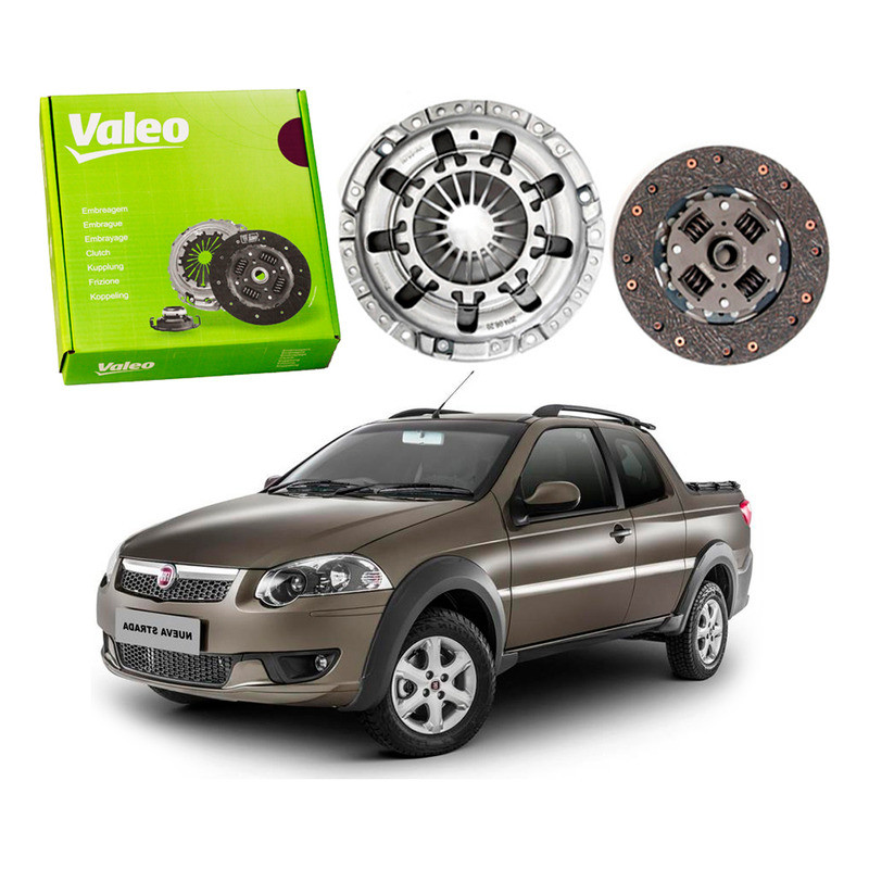 Kit Embreagem Valeo Strada Etorq 1.6 2012 A 2015 - Spare Parts and Accessories for Vehicles
