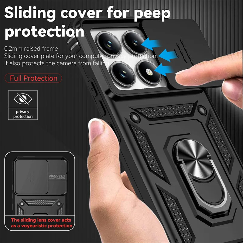 Para Xiaomi POCO C85 C75 C65 C61 C55 X7 X7RPO X8PRO F6 X5 F5  F4 X4GT X6 Pro Cap
