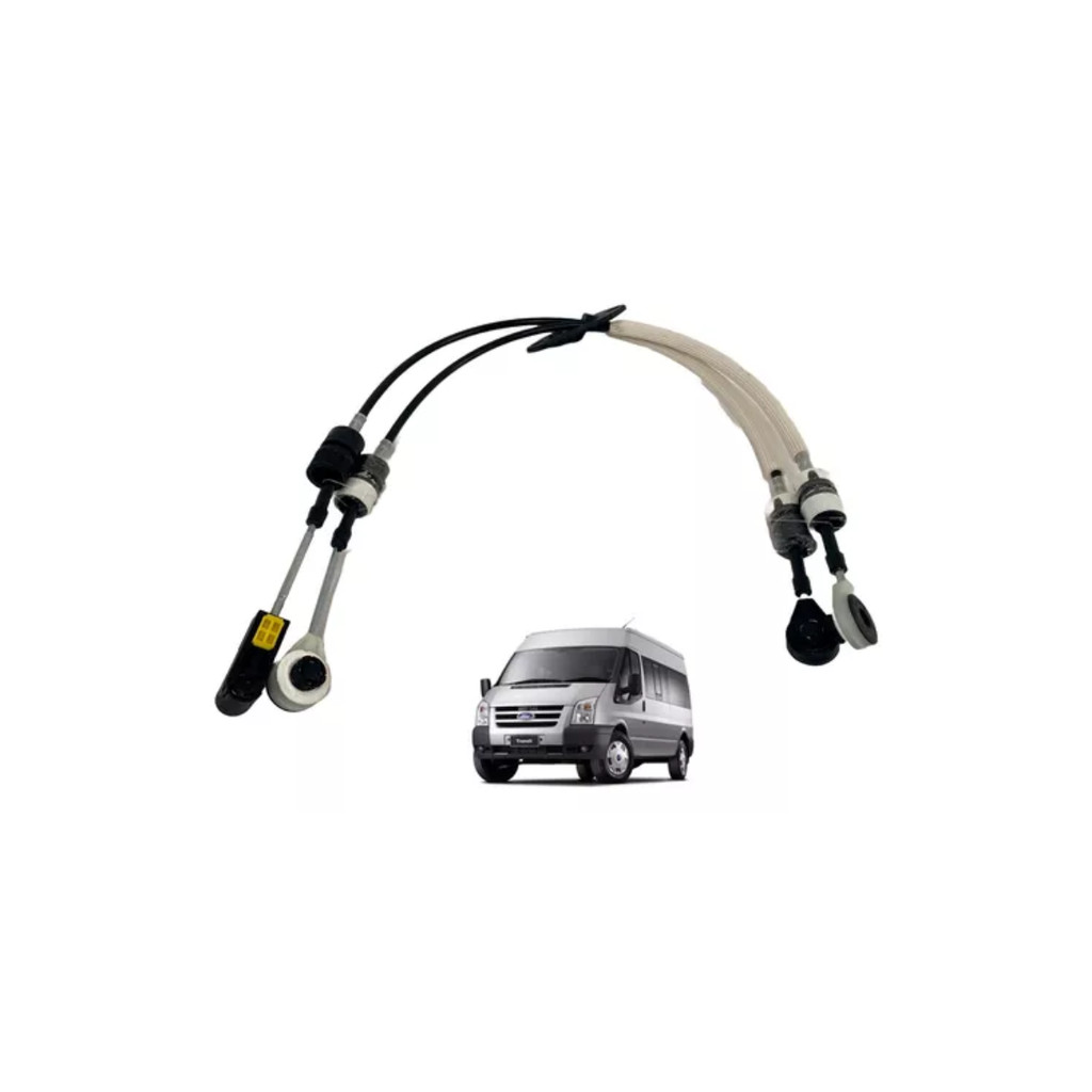 Cabo De Marcha Alavanca Cambio Ford Transit 08/2013 ( Jogo )