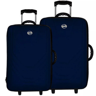 Kit Mala de Viagem 2 peças Média e Grande Village Básica Resistente em Oferta na Shopee