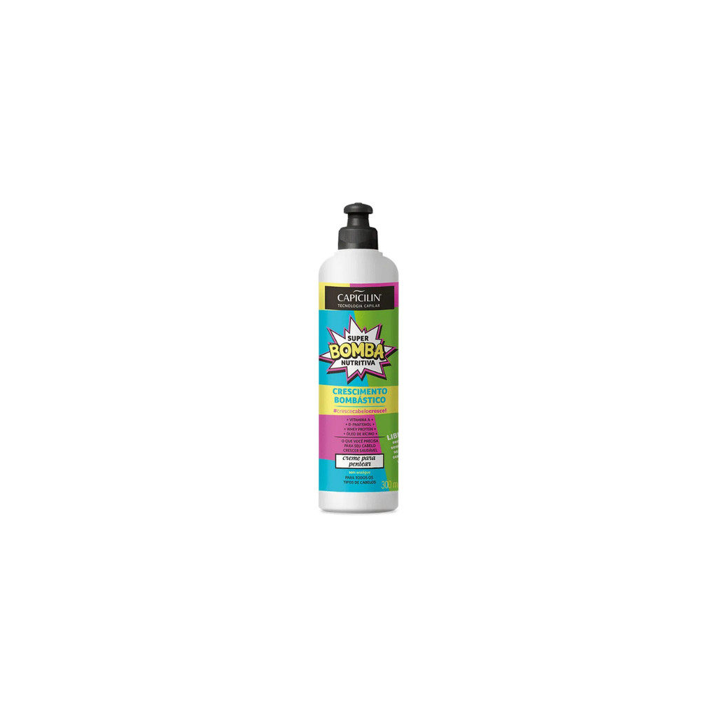 CREME PARA PENTEAR SUPER BOMBA NUTRITIVA 300ML