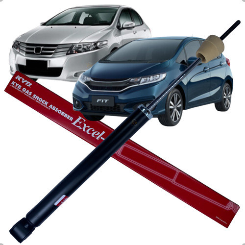 Amortecedor Traseiro Original Kayaba City Fit 2009 2010 2011 2013 2014 em Oferta na Shopee