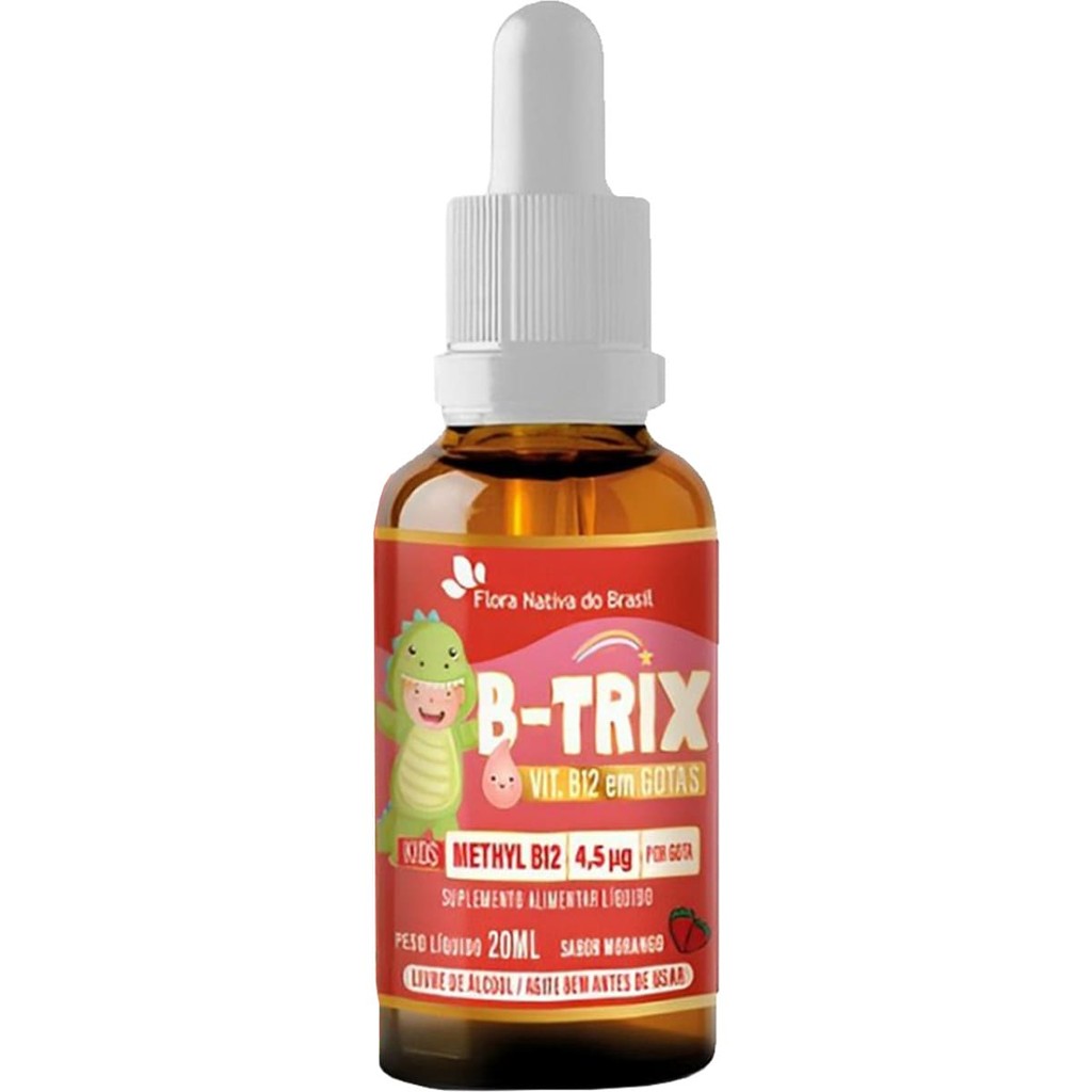 Vitamina B12 B-Trix Kids Gotas 20ml Flora Nativa