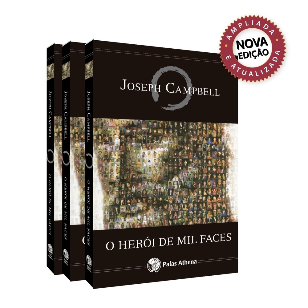 Livro O Herói de mil faces - Editora Palas Athena - Capa Comum