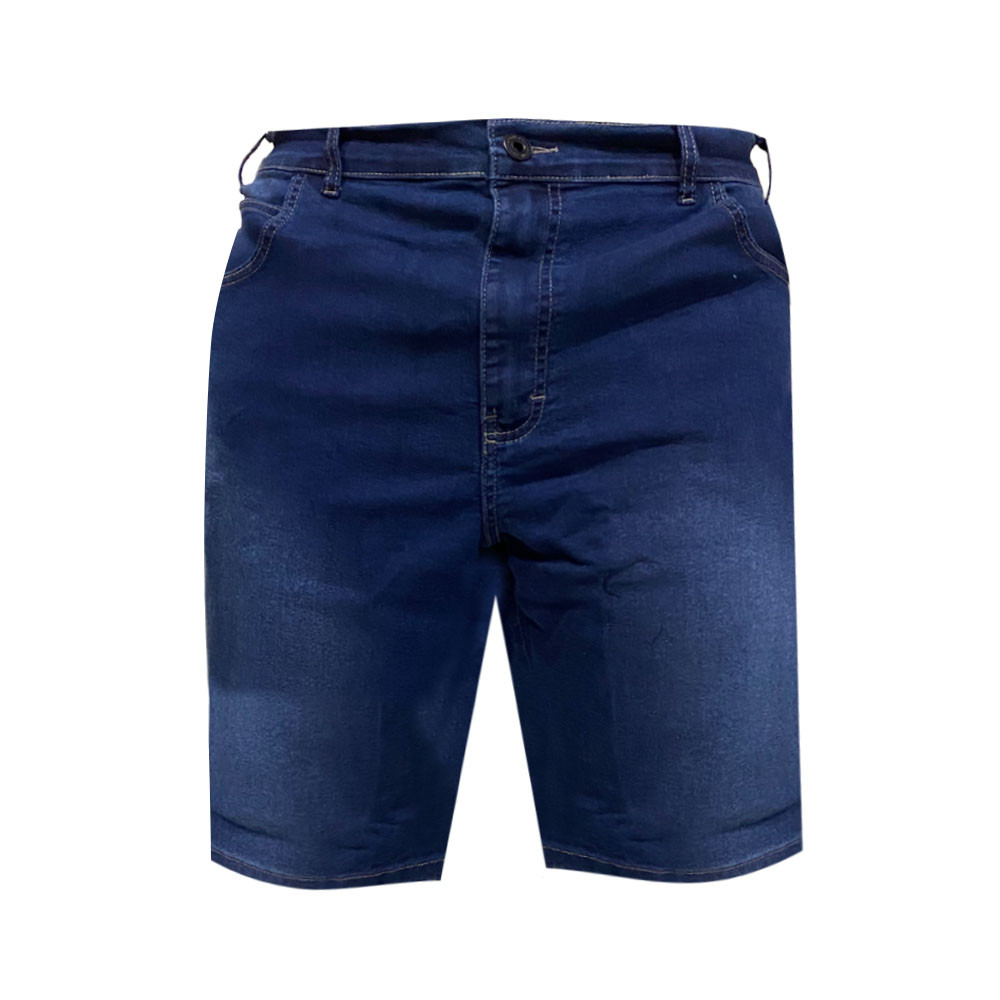 Bermuda Ogochi Masculina Casual Jeans Médio