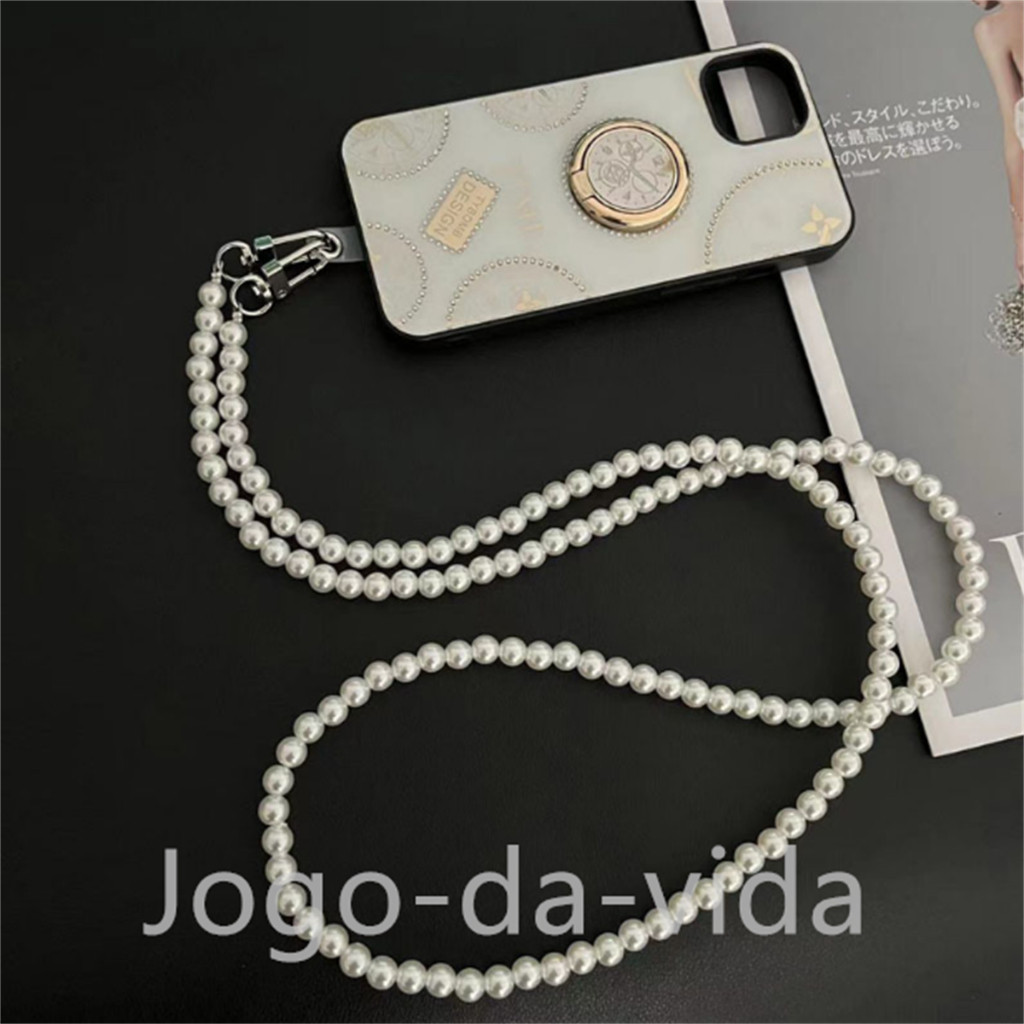 Colar De Cordão Para Telefone celular Corrente Pérola Anti Perda em Oferta na Shopee