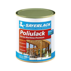 Verniz Poliulack Premium Triplo Filtro Solar Transparente 900ml Acabamento Acetinado Sayerlack
