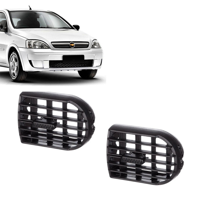 Par Difusor Saída de Ar Central Lateral Corsa Maxx Joy Premium Montana 2003 ... 2012