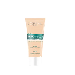L'Oréal Paris 5 em 1 Efeito Matte FPS 50 Media BB Cream 30g