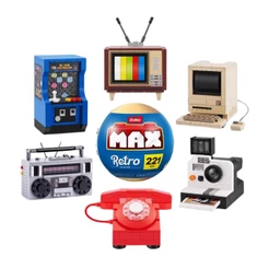 Brinquedo Bloco de Montar Max Premium Retrô Sortido e Unitário Candide - 26003