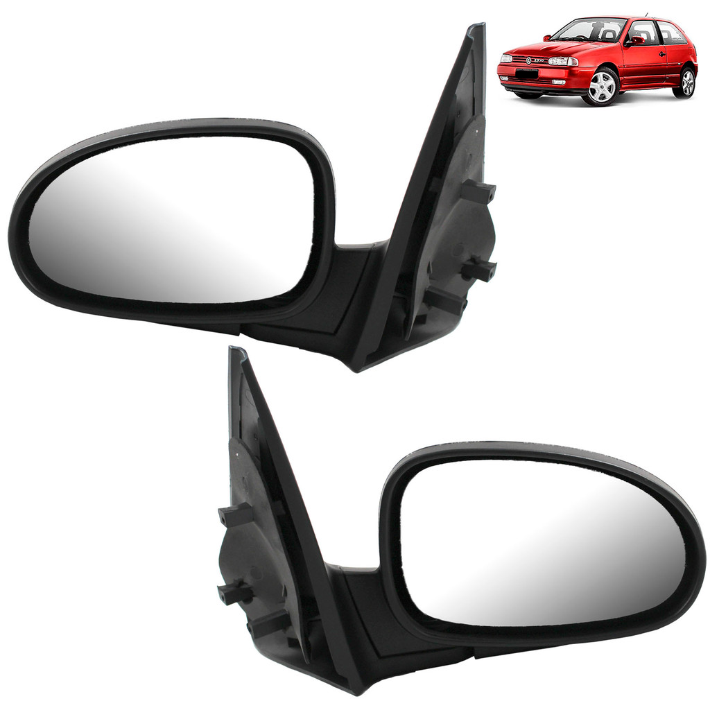 Retrovisor Gol G2 1995 1996 1997 1998 1999 2 Portas Sem Controle