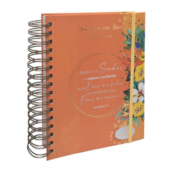 Planner Meu Plano com Deus | Confiante | Capa Dura Espiral