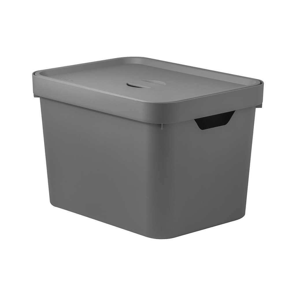 Caixa Organizadora Cube M 18L Com Tampa Fechado - Ou - Original Novo