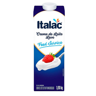 Creme De Leite Leve 1,030kg ITALAC em Oferta na Shopee